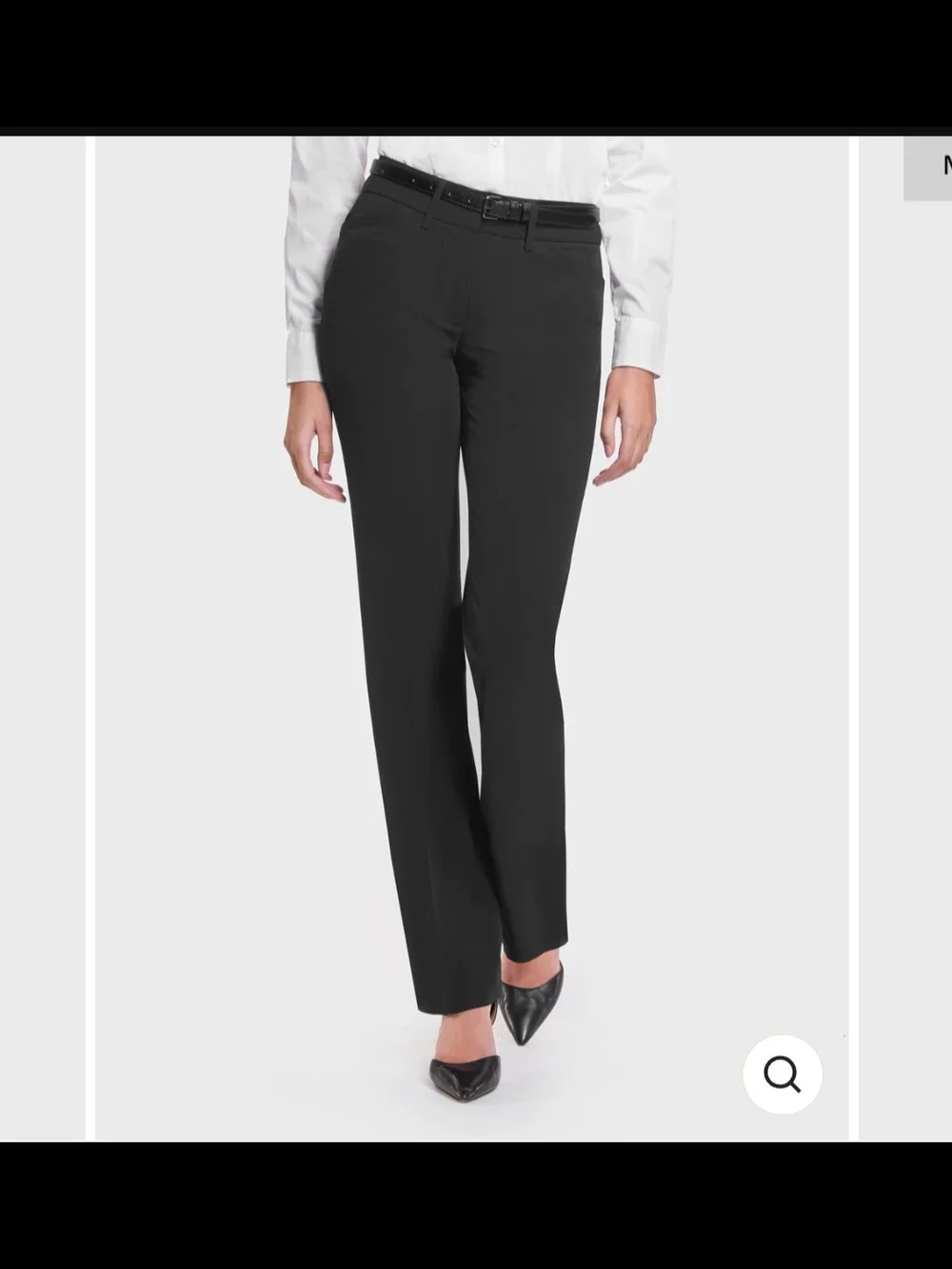 ICO Black City Pants Sz 20
